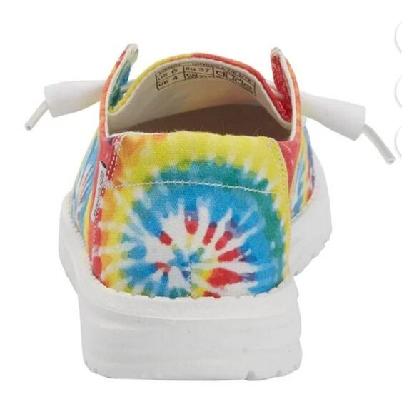 Hey Dude Wendy in Tie Dye, Size Women’s 10 - Picture 4 of 5